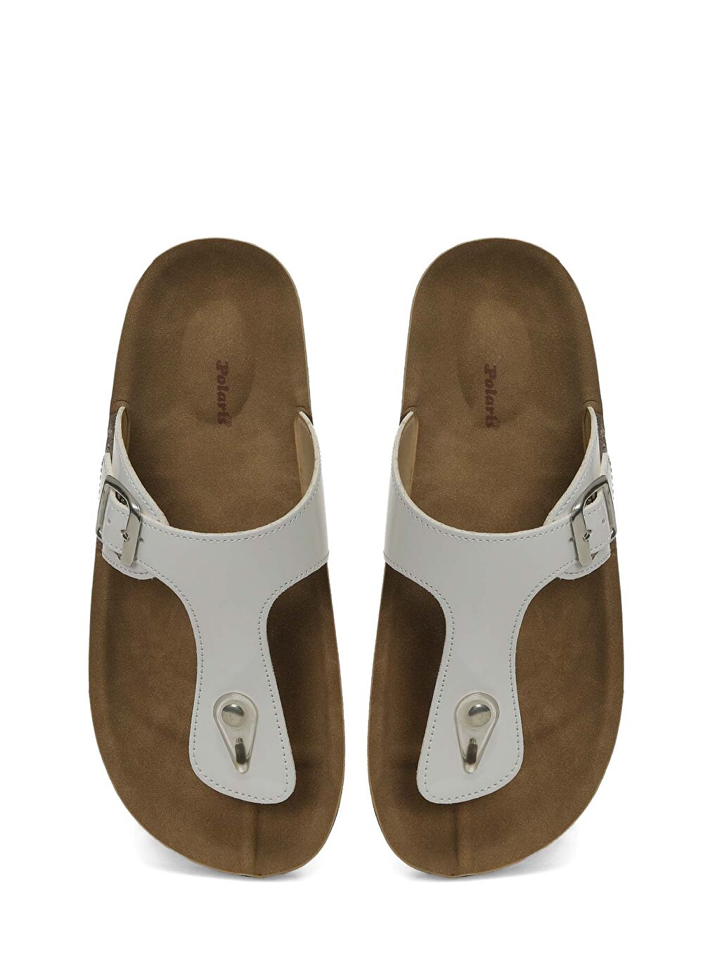 409049.Z Beyaz Kadın Parmak Arası Terlik-3