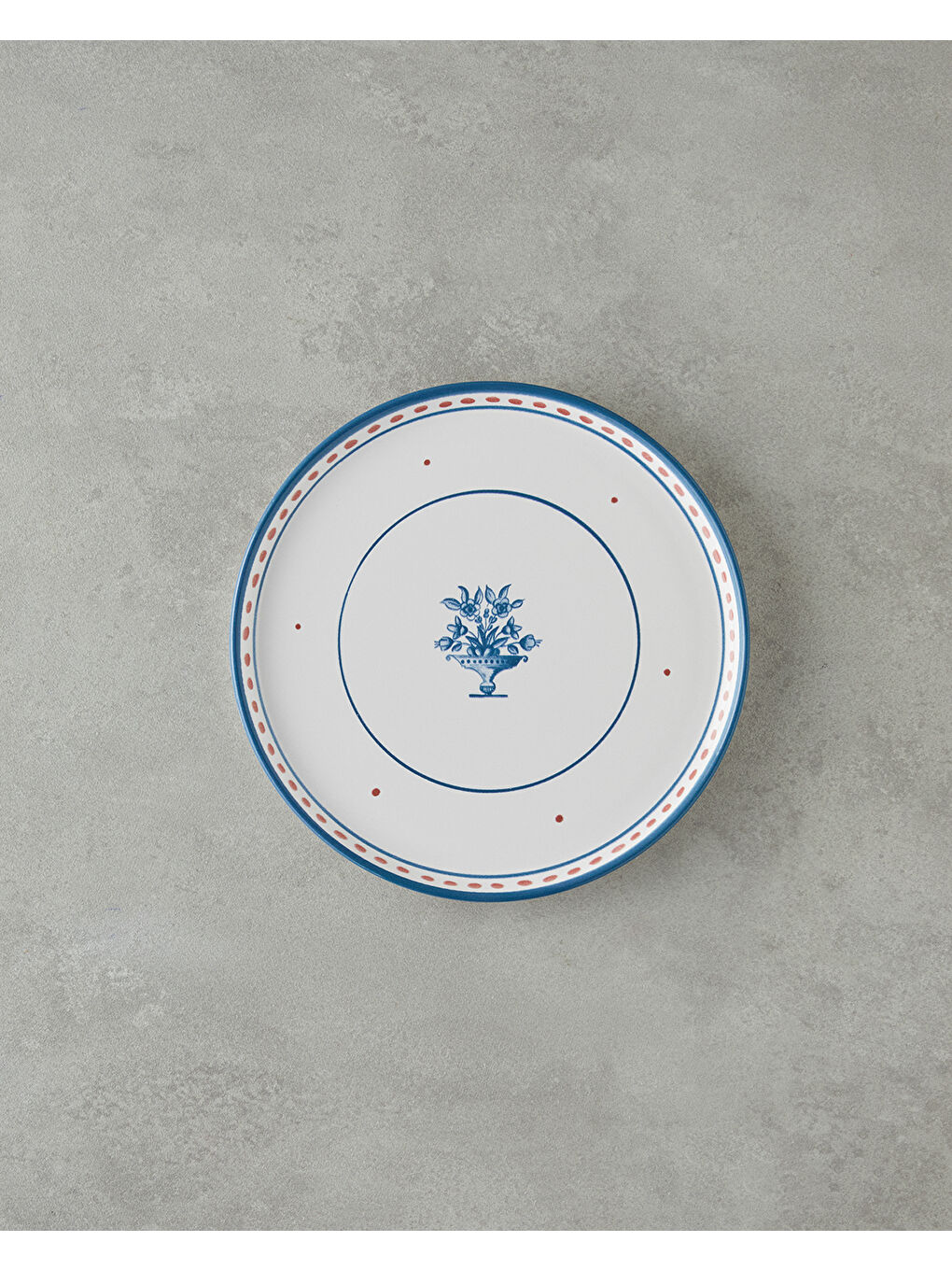 Whisper Seramik Kahvaltı Takımı 8 Parça 2 Kişilik Mavi-2