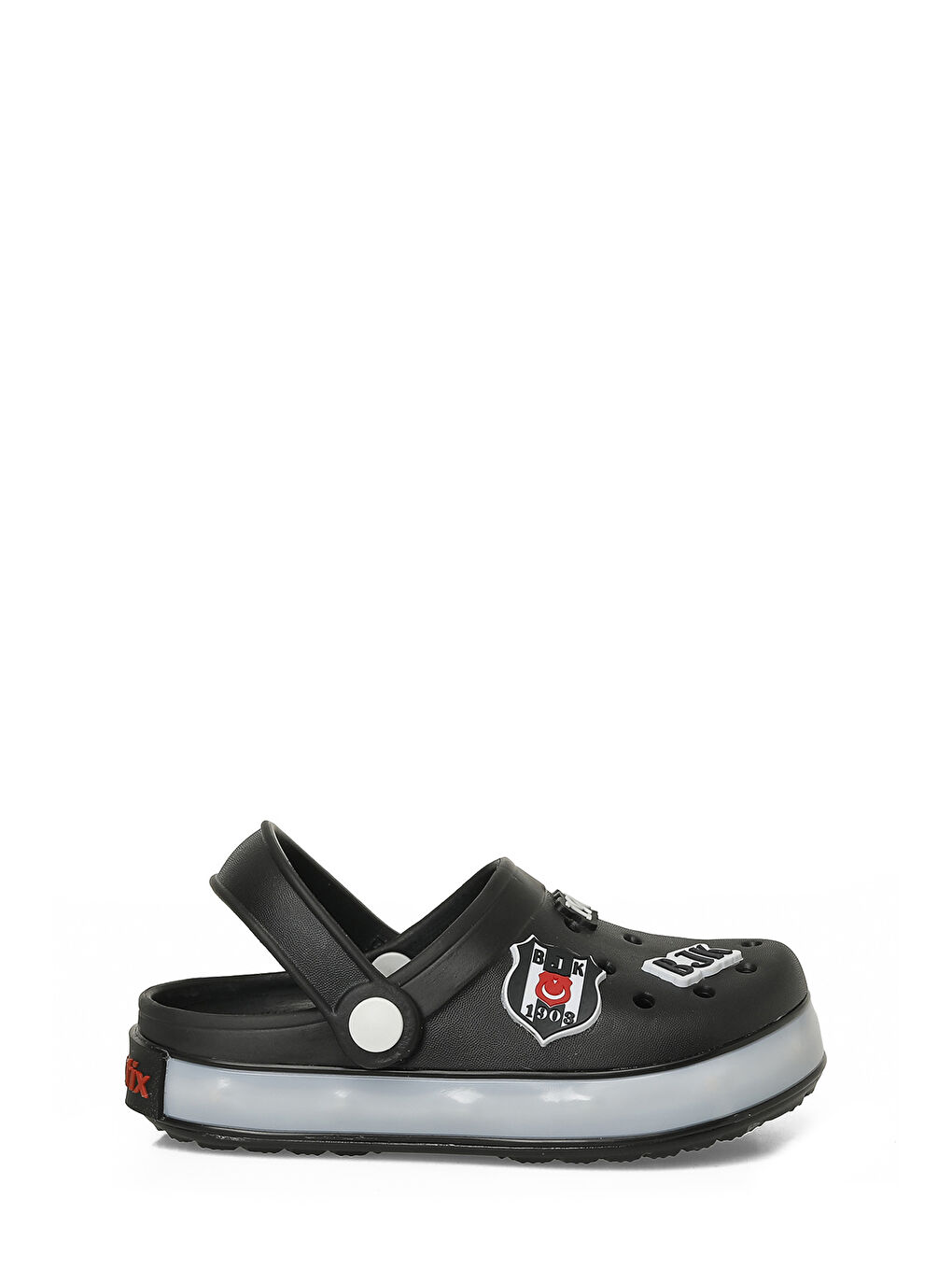 BERTA J II  P Siyah Erkek Çocuk Sabo Terlik