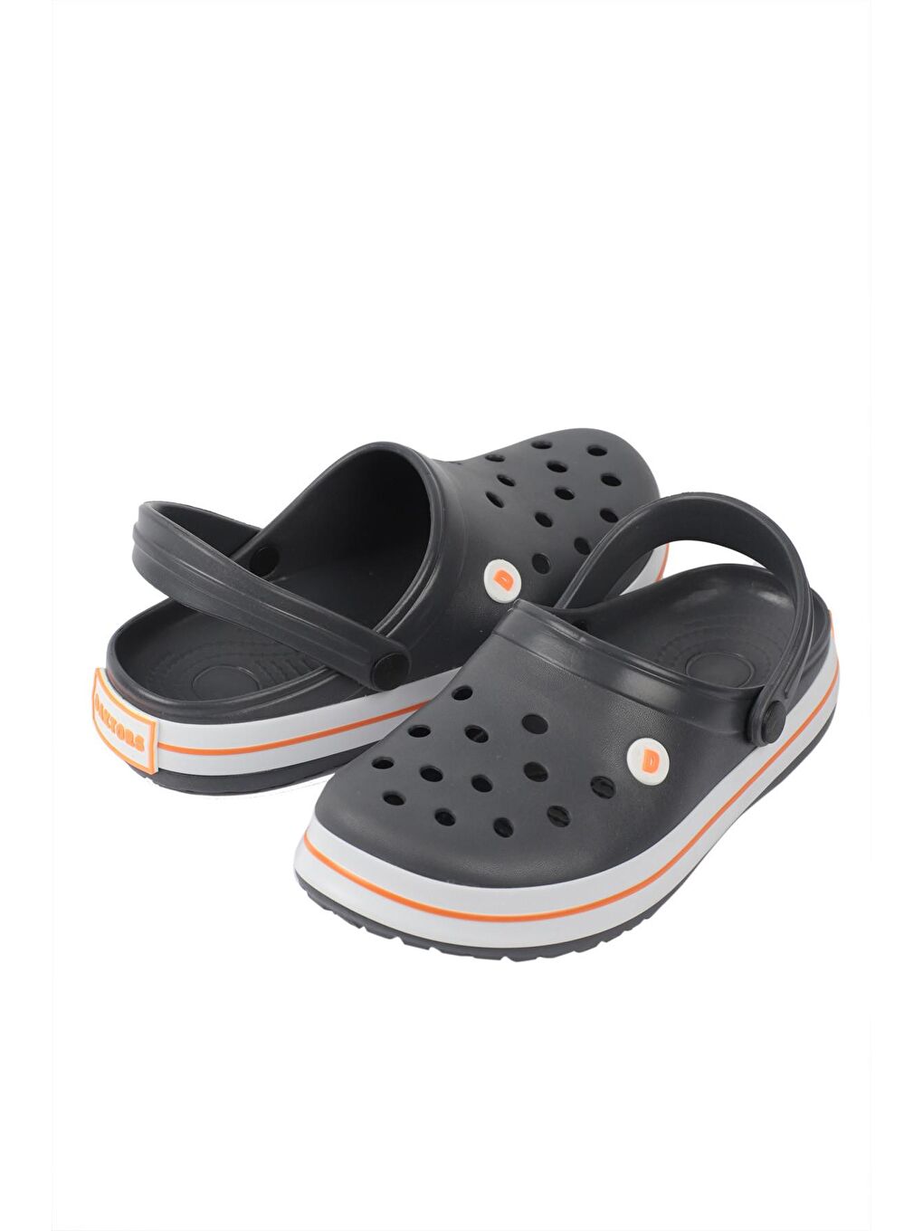 Gri D0079 Günlük  Unisex Terlik-2