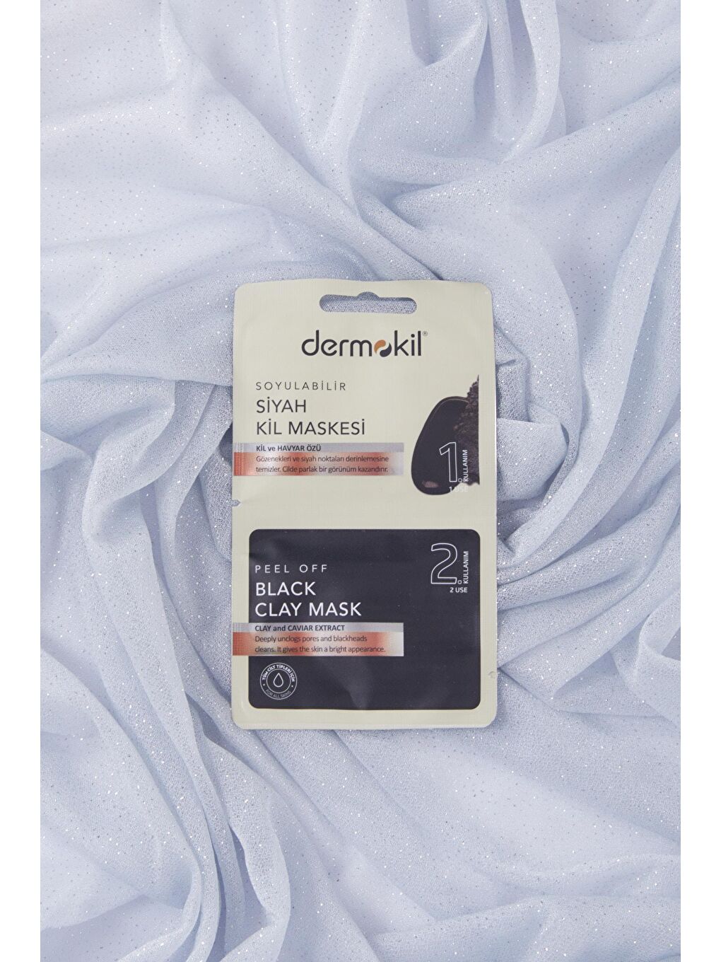 TOFİSA Renksiz DERMOKIL 7,5*2 ML SOYULABILIR SIYAH MASKE - 25933