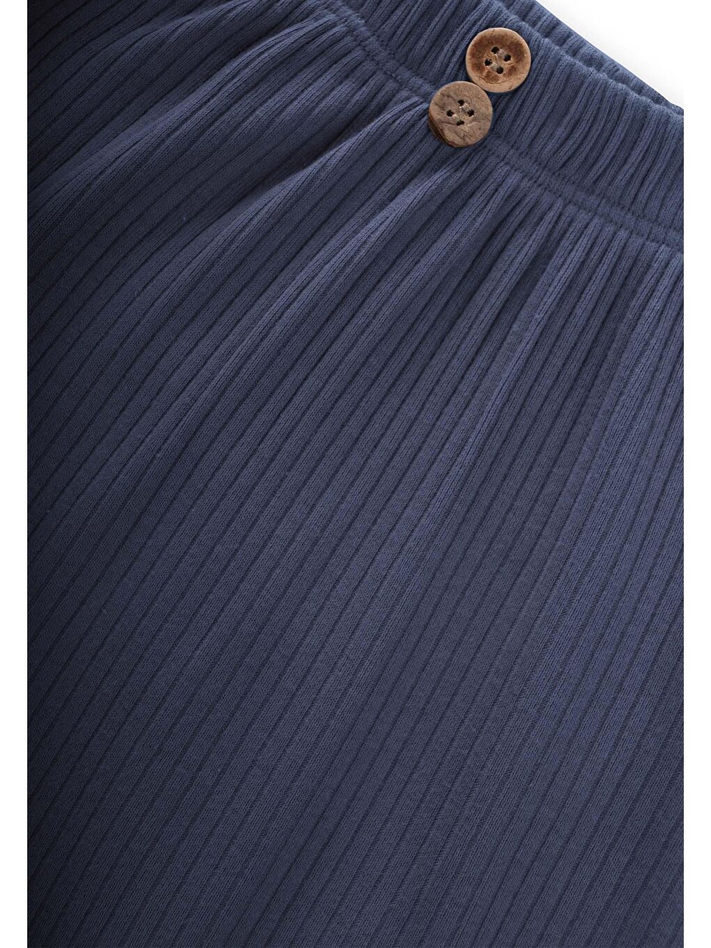 Basic Manşetli Şort 0-3 Yaş Lacivert-2