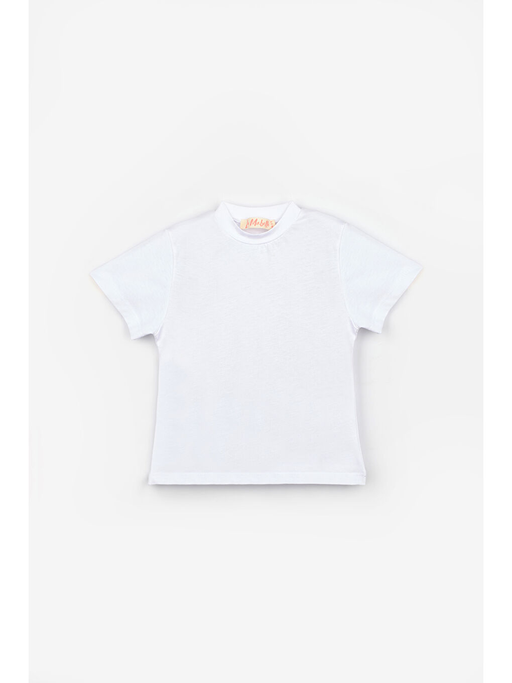 Beyaz Beyaz Penye 2'li Basic Tişört Paketi-1