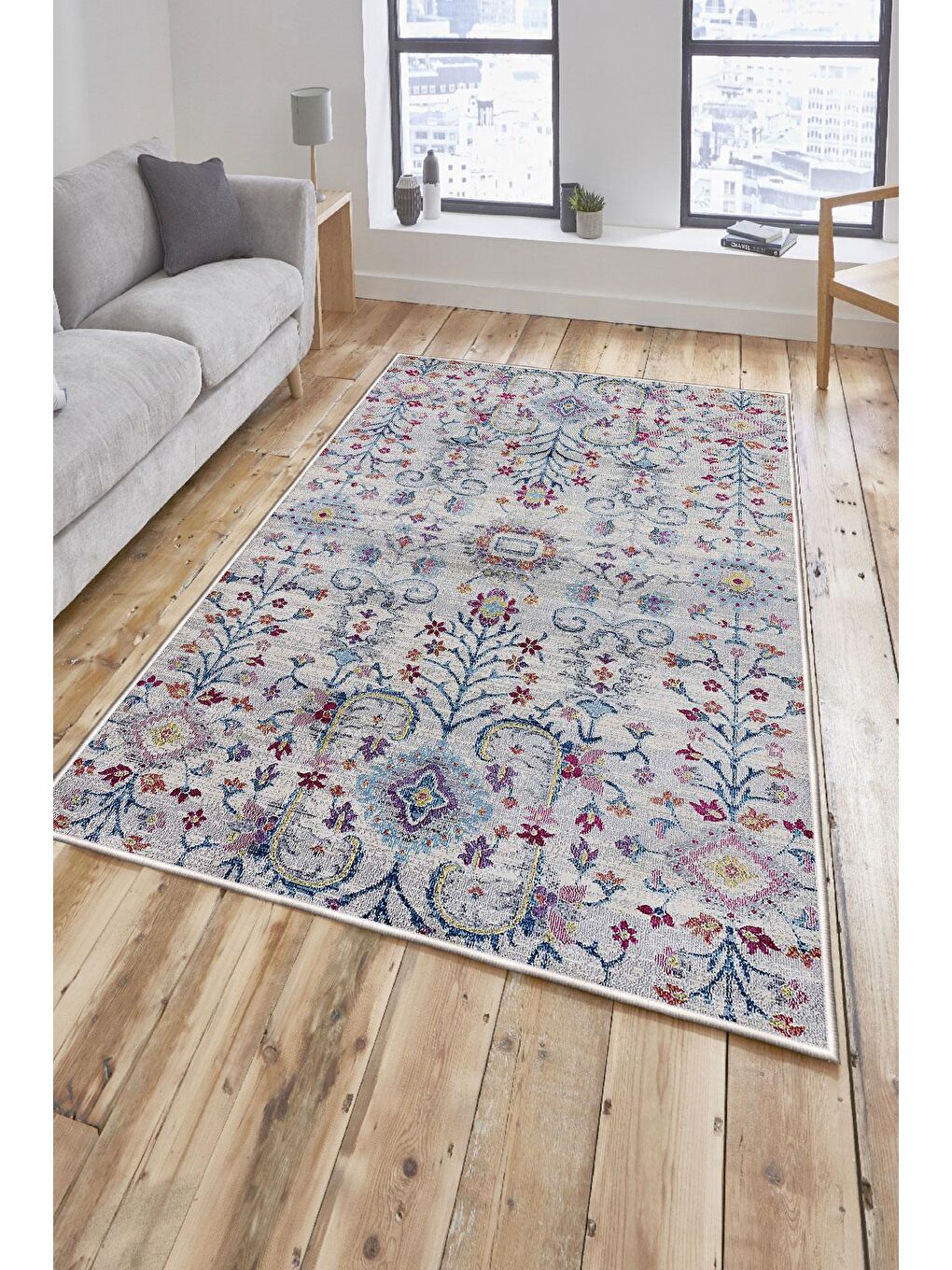 Karışık Dekoratif Özel Tasarım Modern Halı 80x150