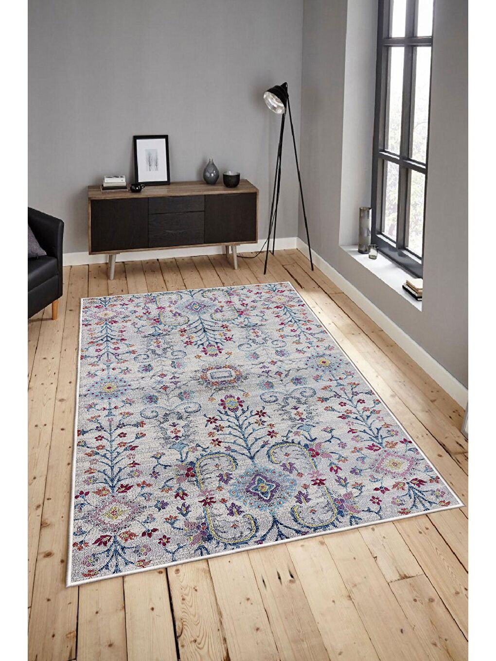 Karışık Dekoratif Özel Tasarım Modern Halı 80x150-1