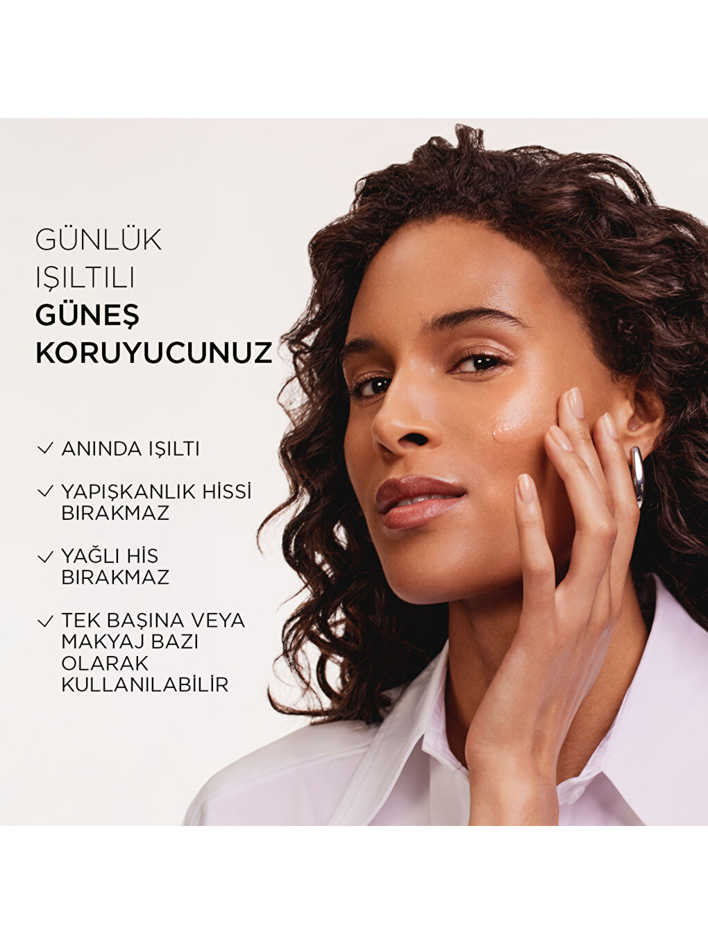 Bright Reveal Spf 50+ Koyu Leke Karşıtı Renkli Fluid Günlük Yüz Güneş Kremi 50 ml - Medium-2