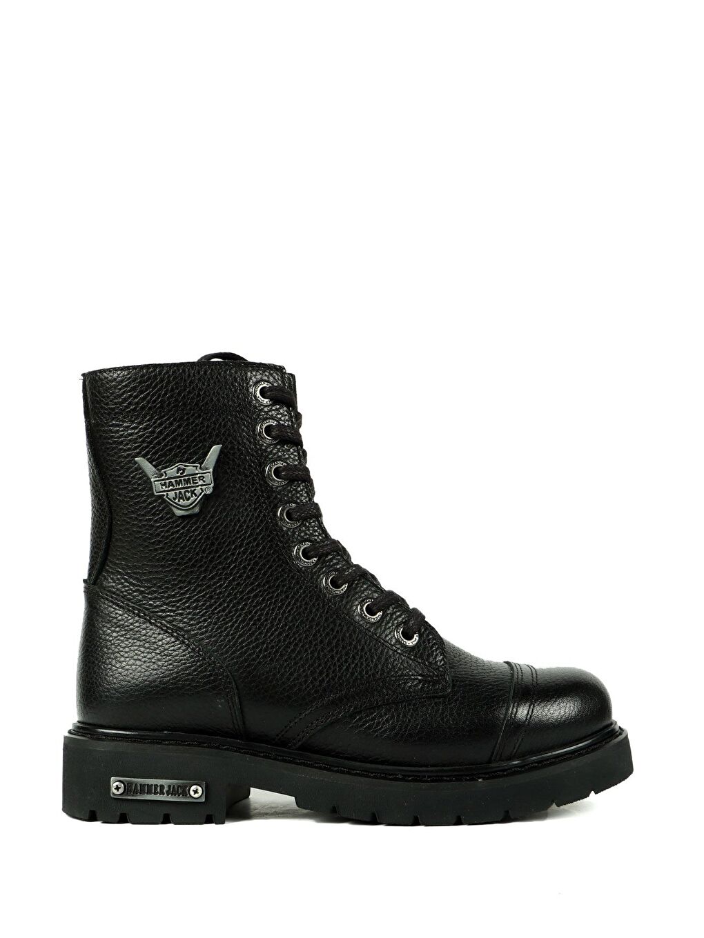 Hakiki Deri Siyah Floter Kadın Bot