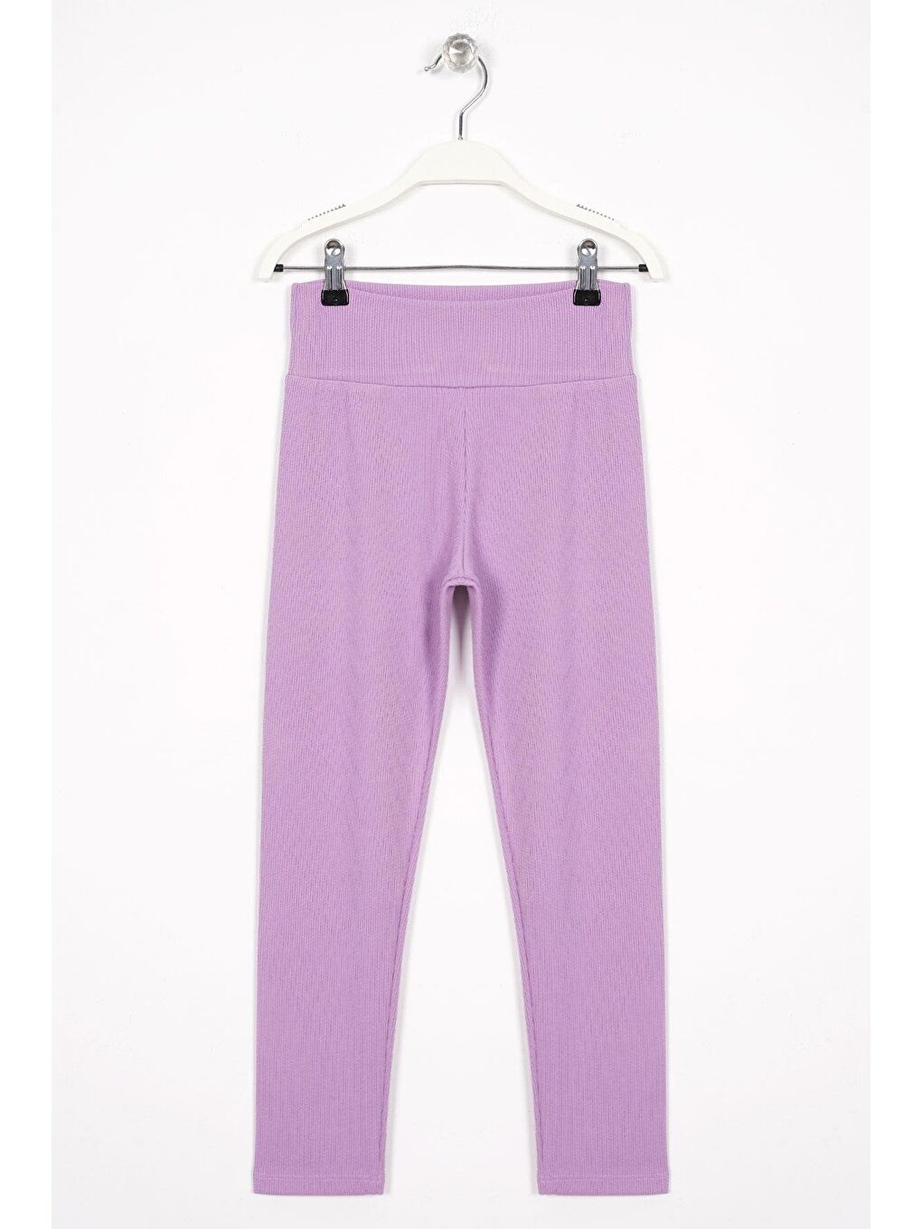 Fitilli Lila Renk Kız Çocuk Tayt