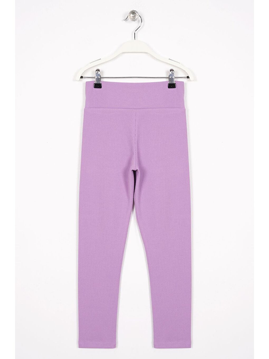Fitilli Lila Renk Kız Çocuk Tayt-2