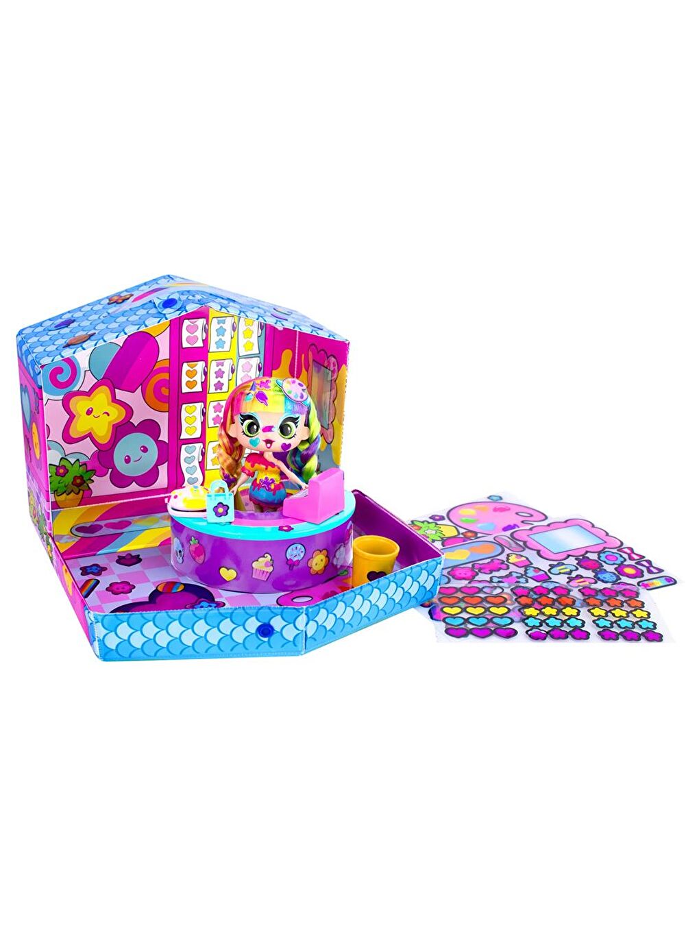 15cm Moda Bebek ve Oyun Seti D1009-1