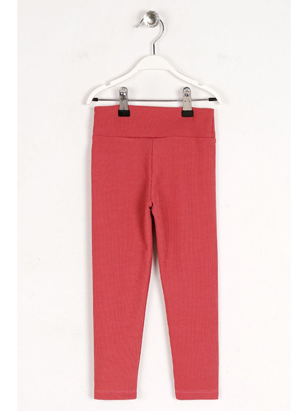 Pembe Fitilli Gül Kurusu Renk Kız Çocuk Tayt-3