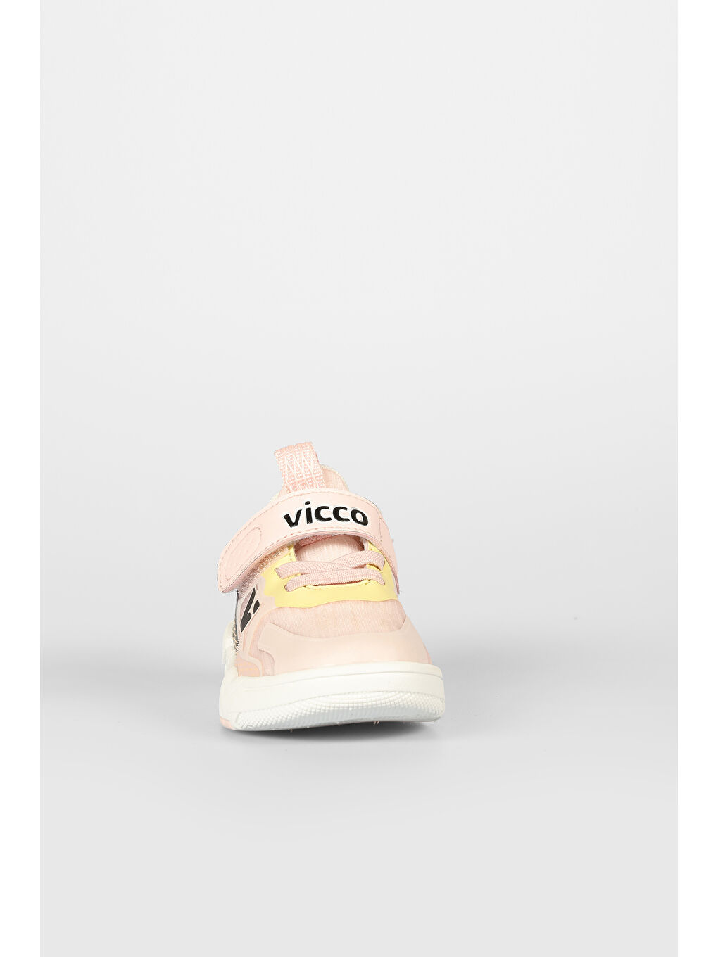 Pembe Daphne Baskılı Kız Bebek Pudra Sneaker-3