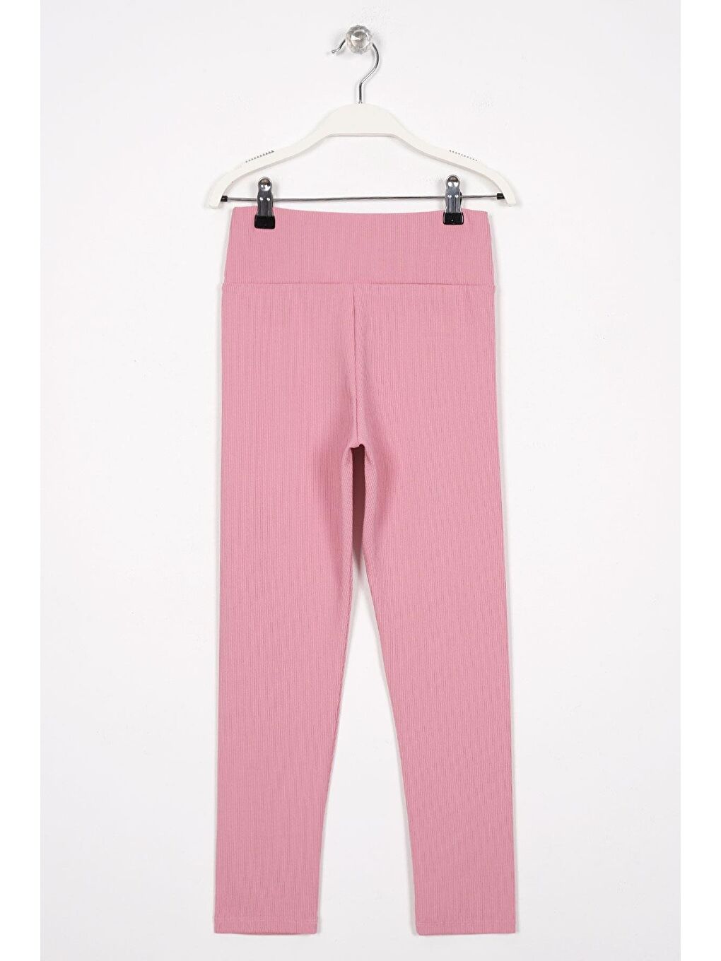 Fitilli Pembe Renk Kız Çocuk Tayt-2