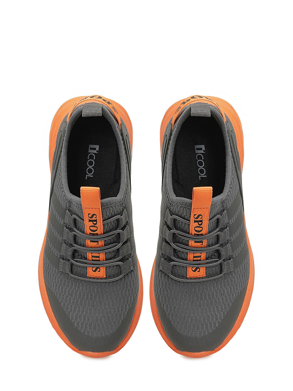 Gri AREN F 6FX GRI Erkek Çocuk Spor Ayakkabı-3