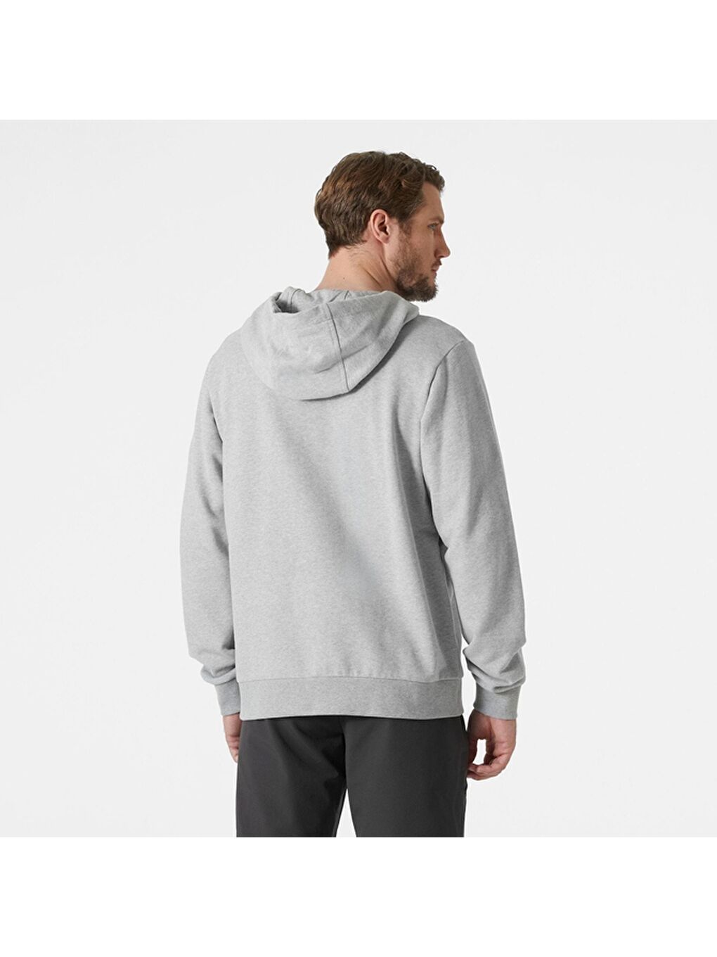 Helly Hansen Gri HH Logo 2 0 Kapüşonlu Erkek Sweatshirt HHA 30394 990 - 2