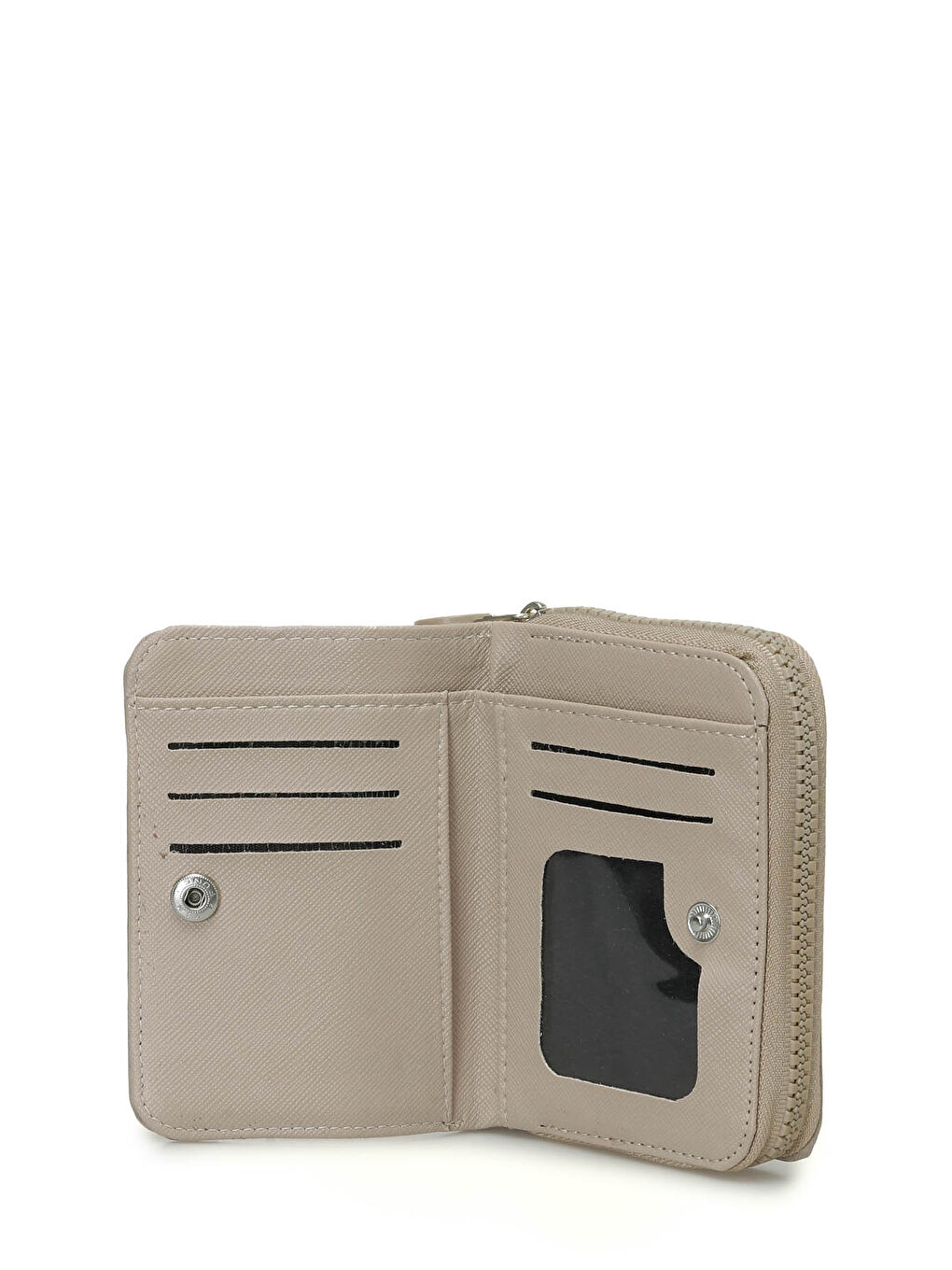 Bej CRINCKLE UPDATE 4PR Vizon Kadın Cüzdan-3