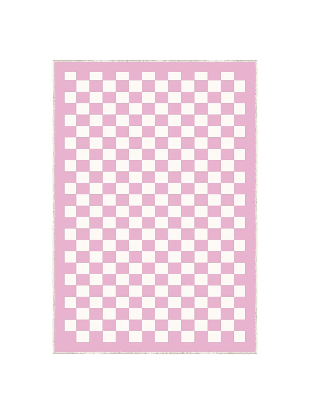 Pembe Dekoratif Özel Tasarım Yıkanabilir, Modern Halı 160x230-3