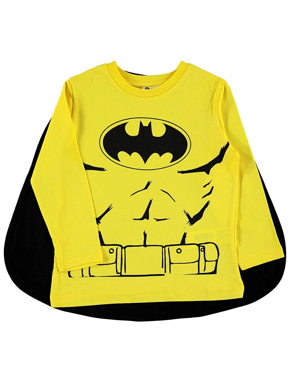 Civil Sarı Batman Erkek Çocuk Sweatshirt 2-5 Yaş Sarı