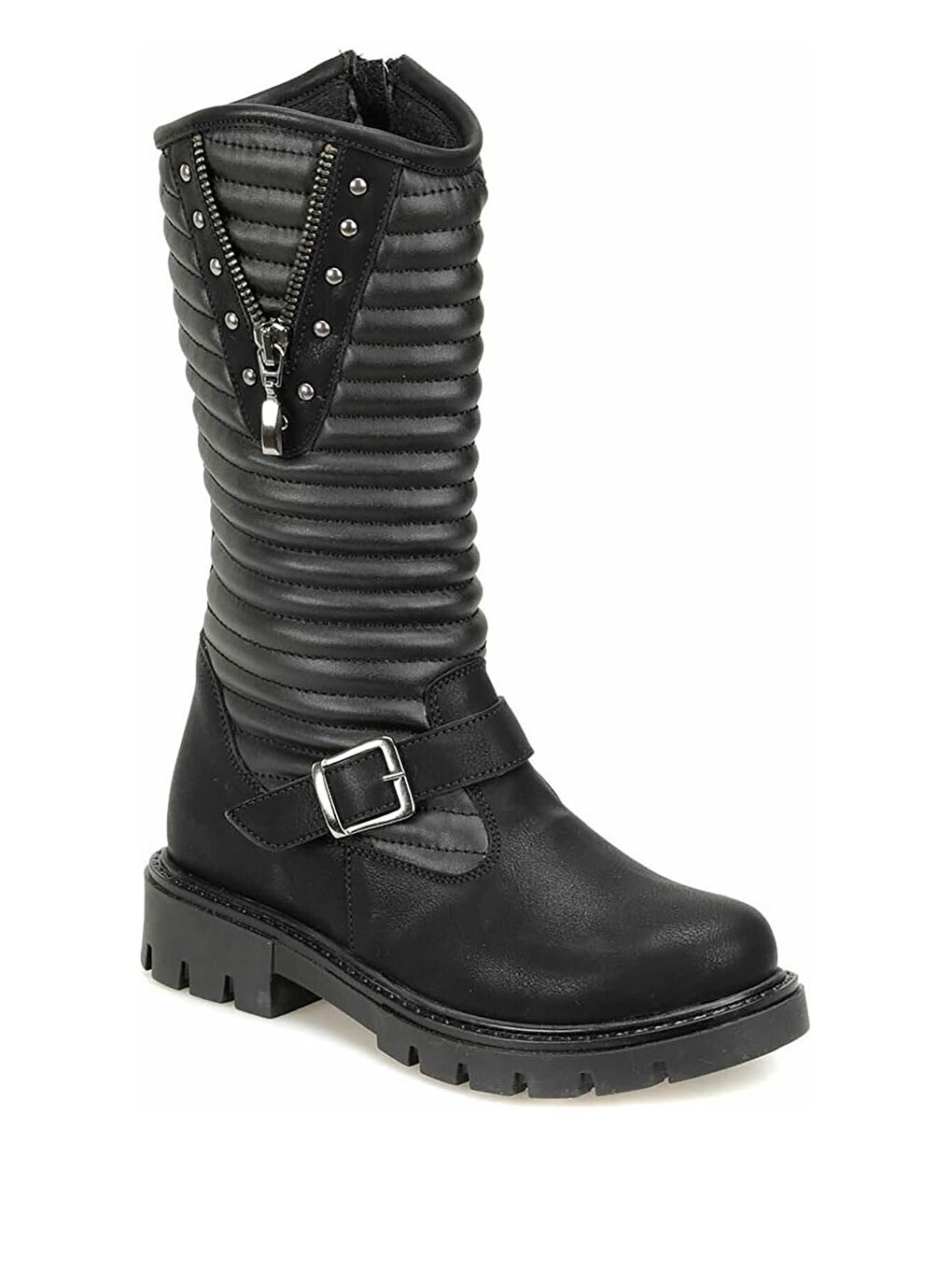 MOLITA Siyah Kız Çocuk Çizme-1