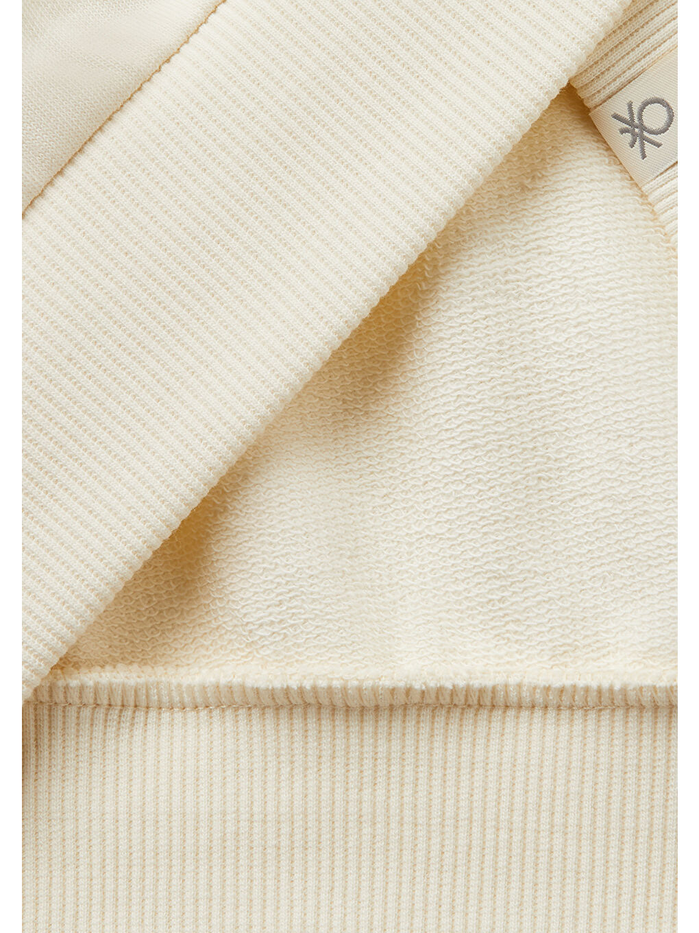 Erkek Çocuk Ekru Marvel Kahraman Baskılı Etiket Logolu Kapüşonlu Sweatshirt-2