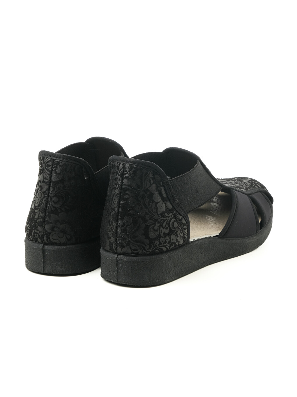 Siyah Kadın Sandalet 169 STRETCH WOMEN'S FOOTWEAR Black-3
