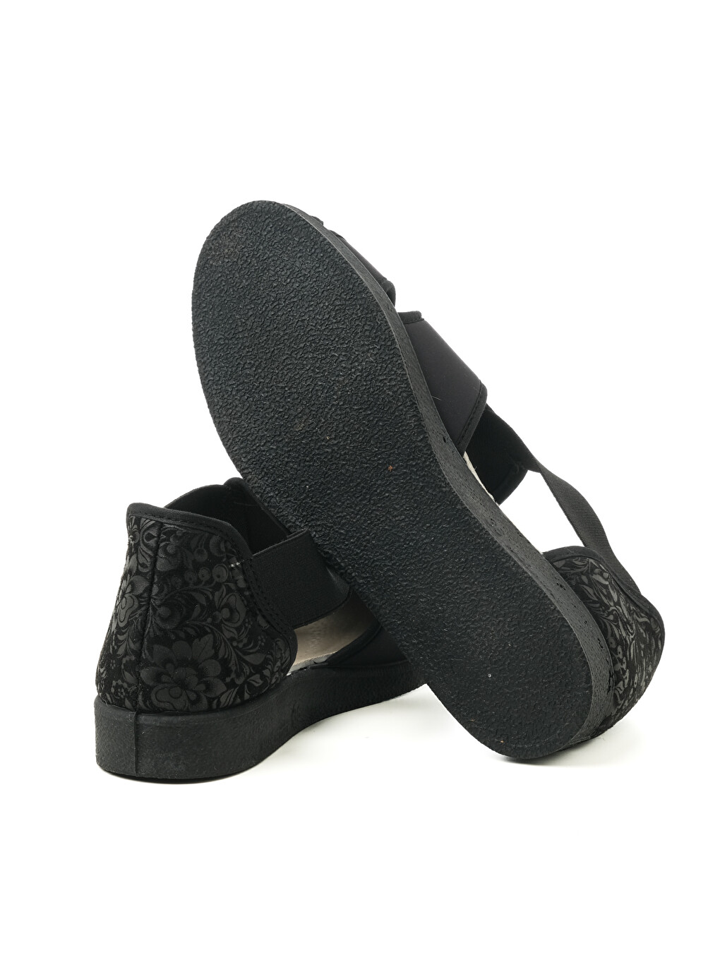Siyah Kadın Sandalet 169 STRETCH WOMEN'S FOOTWEAR Black-4
