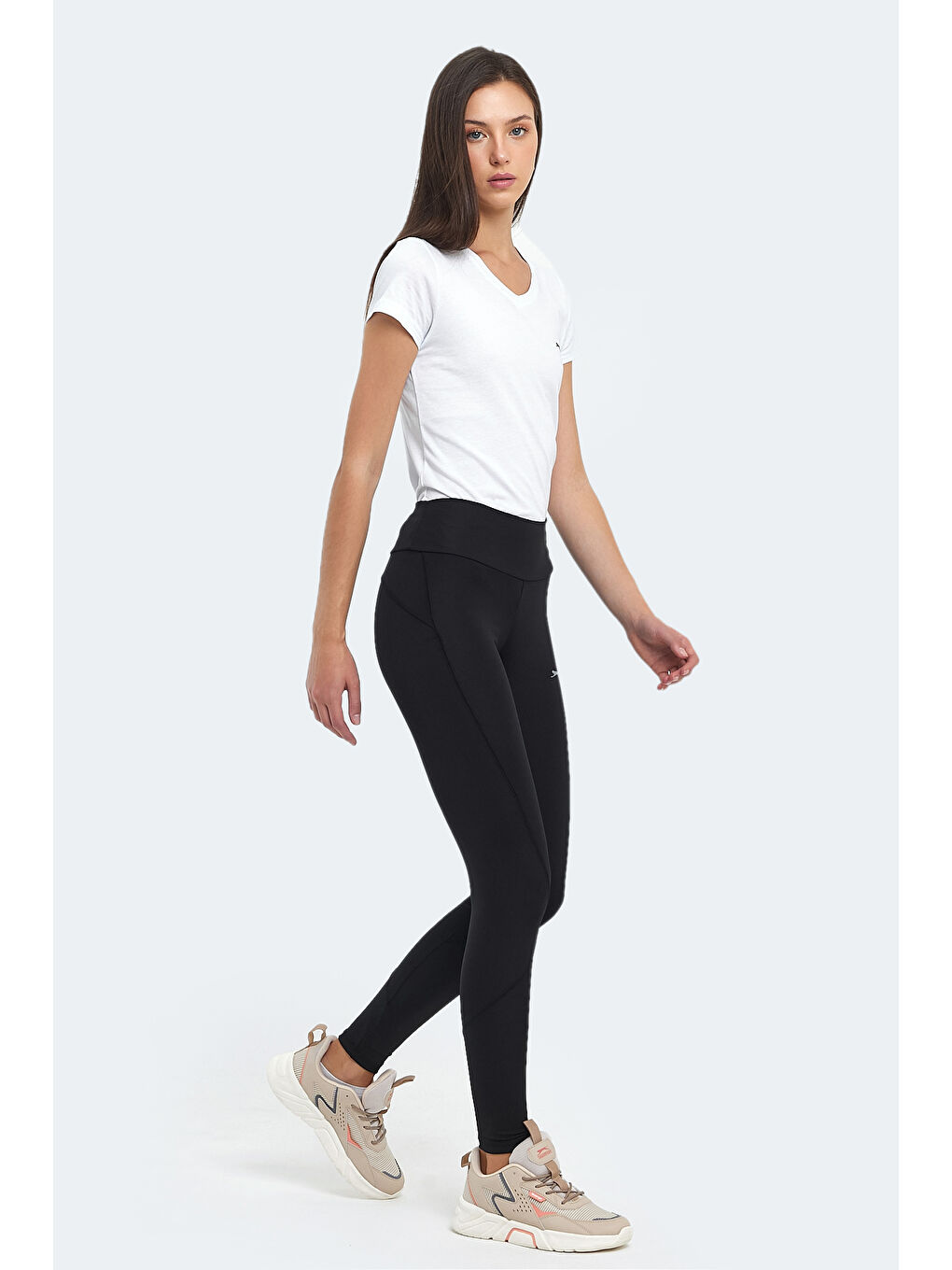 PUNK IN Kadın Siyah Tayt-6