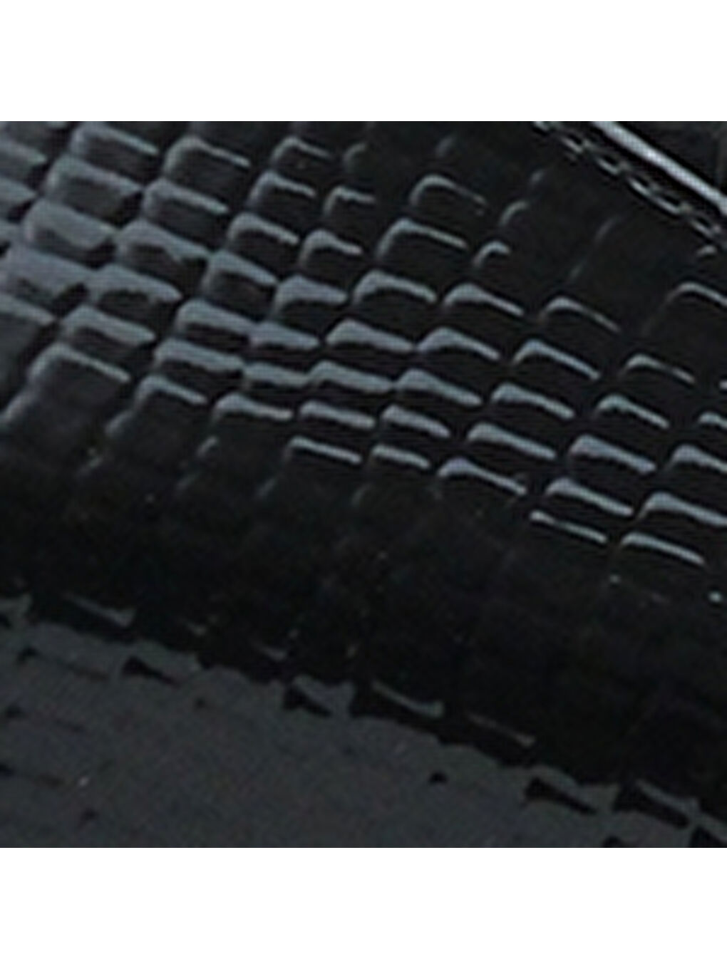 Siyah Krysta Kalın Orta Topuklu Kadın Günlük Ayakkabı-6