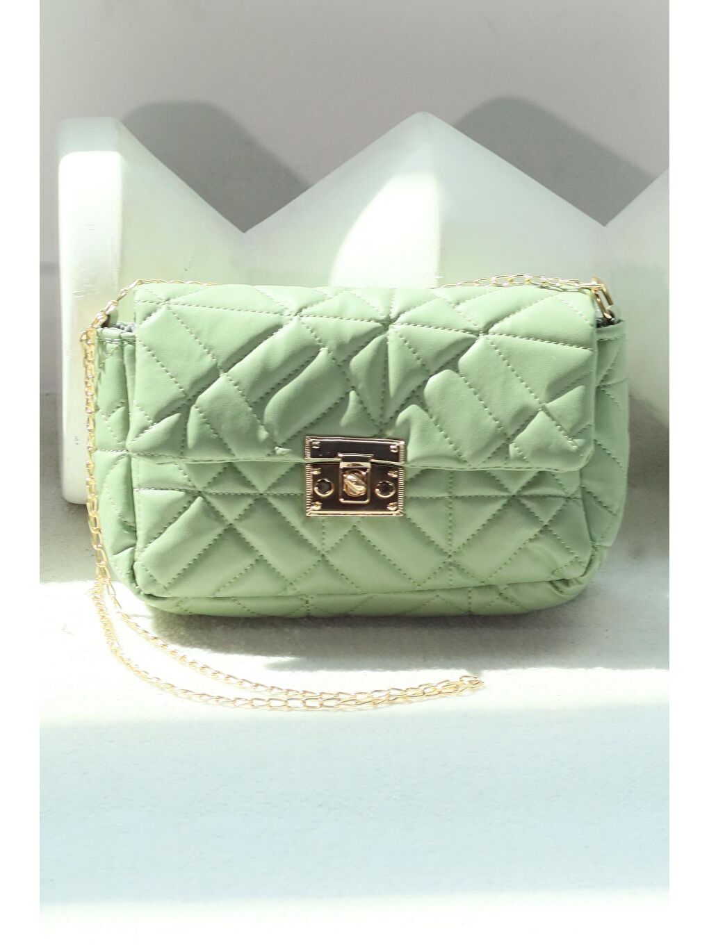 Kadın Yeşil Çanta - 21864-2