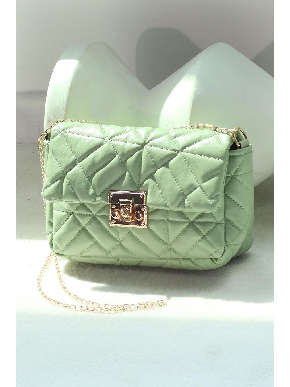 Kadın Yeşil Çanta - 21864-3