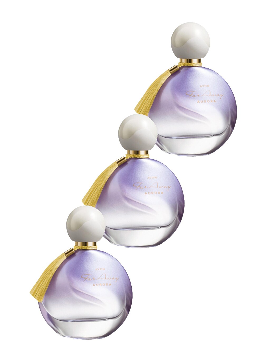 Far Away Aurora Kadın Parfüm Edp 50 Ml. Üçlü Set