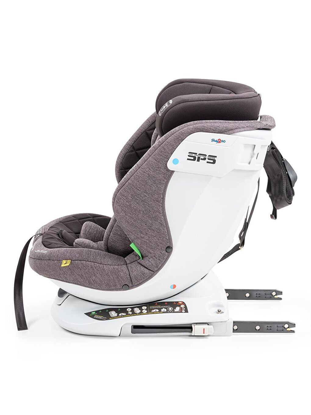 Baby2Go Gri 2464 Mimoza I-Size 0-36 kg Oto Koltuğu Gri - 2