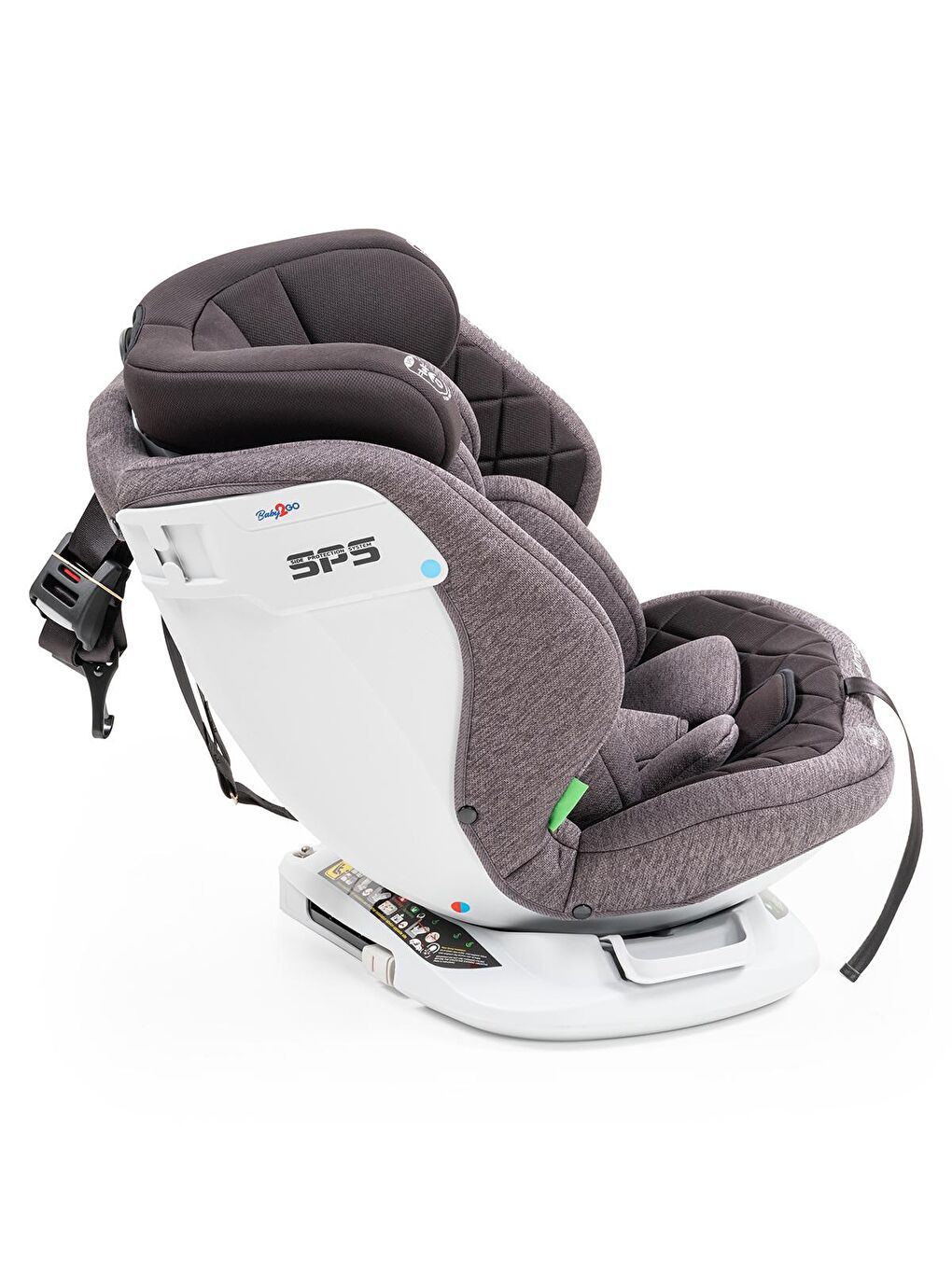 Baby2Go Gri 2464 Mimoza I-Size 0-36 kg Oto Koltuğu Gri - 1