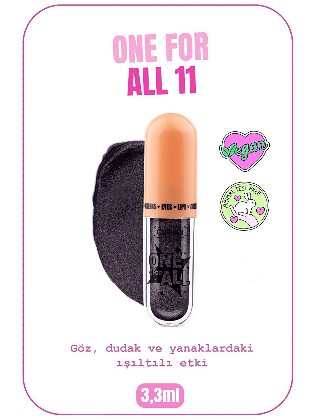 LC WAIKIKI Gri One For All 11 Milk Way Eyes & Lips & Cheeks Likit Göz Farı