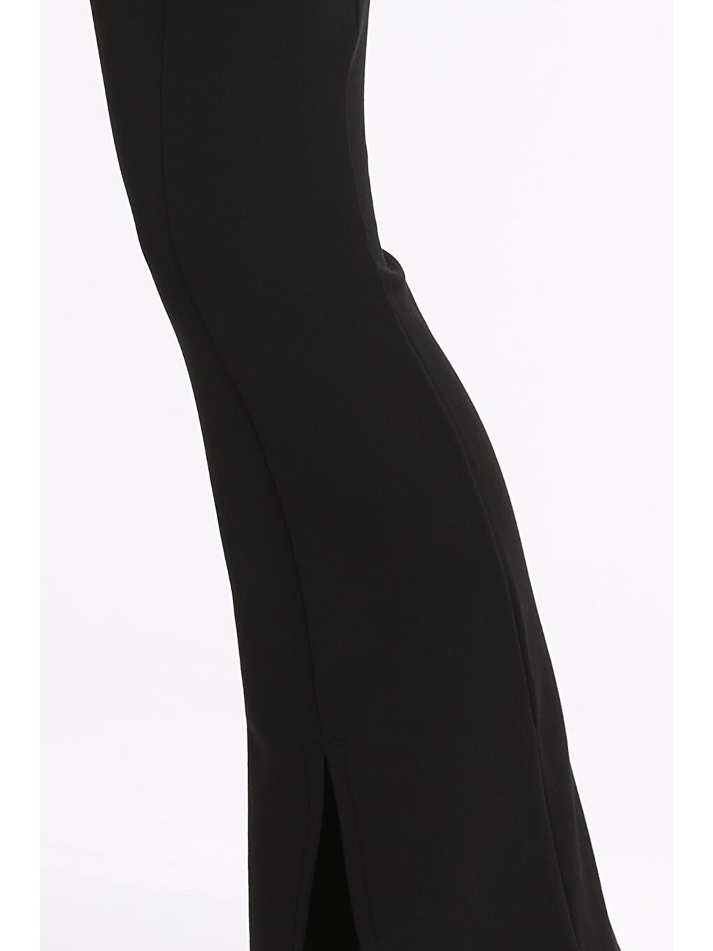 Siyah Yırtmaçlı 5-13 Yaş Pantolon - 2514-3-4