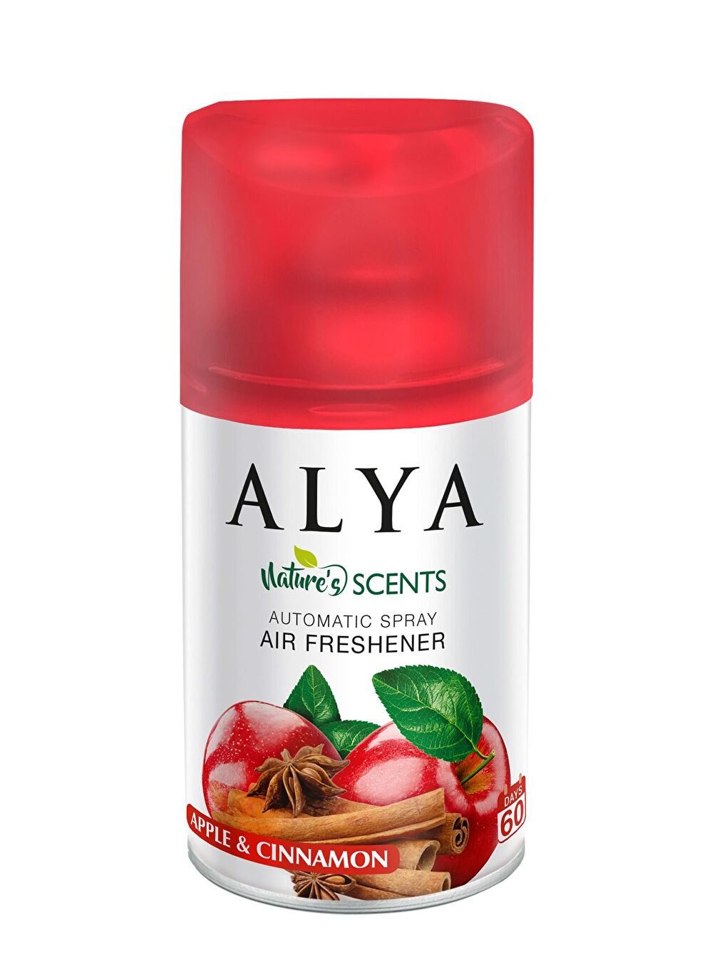 Alya Karışık Nature's Scents Apple Cinnamon - Elma Tarçın Oda Kokusu Yedek Makine Spreyi 250 ml