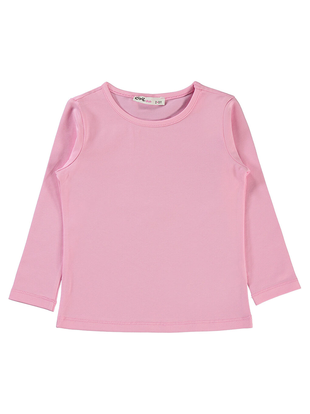 Civil Kız Çocuk Sweatshirt 2-5 Yaş Gül Pembe