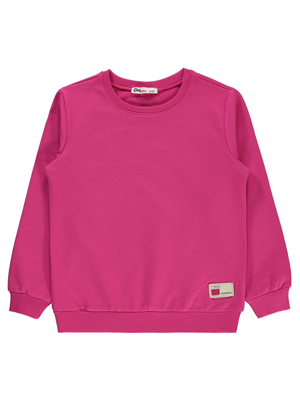 Civil Kız Çocuk Sweatshirt 10-13 Yaş Koyu Fuşya