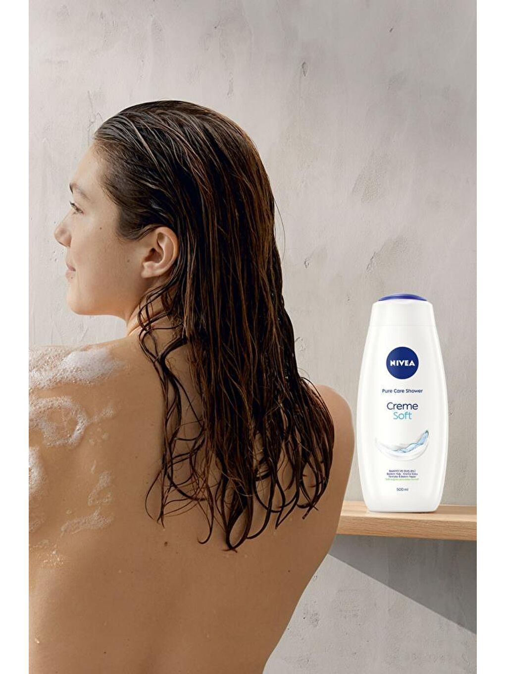 NIVEA Creme Soft Kremsi Dokunuş Banyo Ve Duş Jeli 500 ml, Pro-Vitamin Ve Badem Yağı Ile Vücut Ne mlendirme - 2