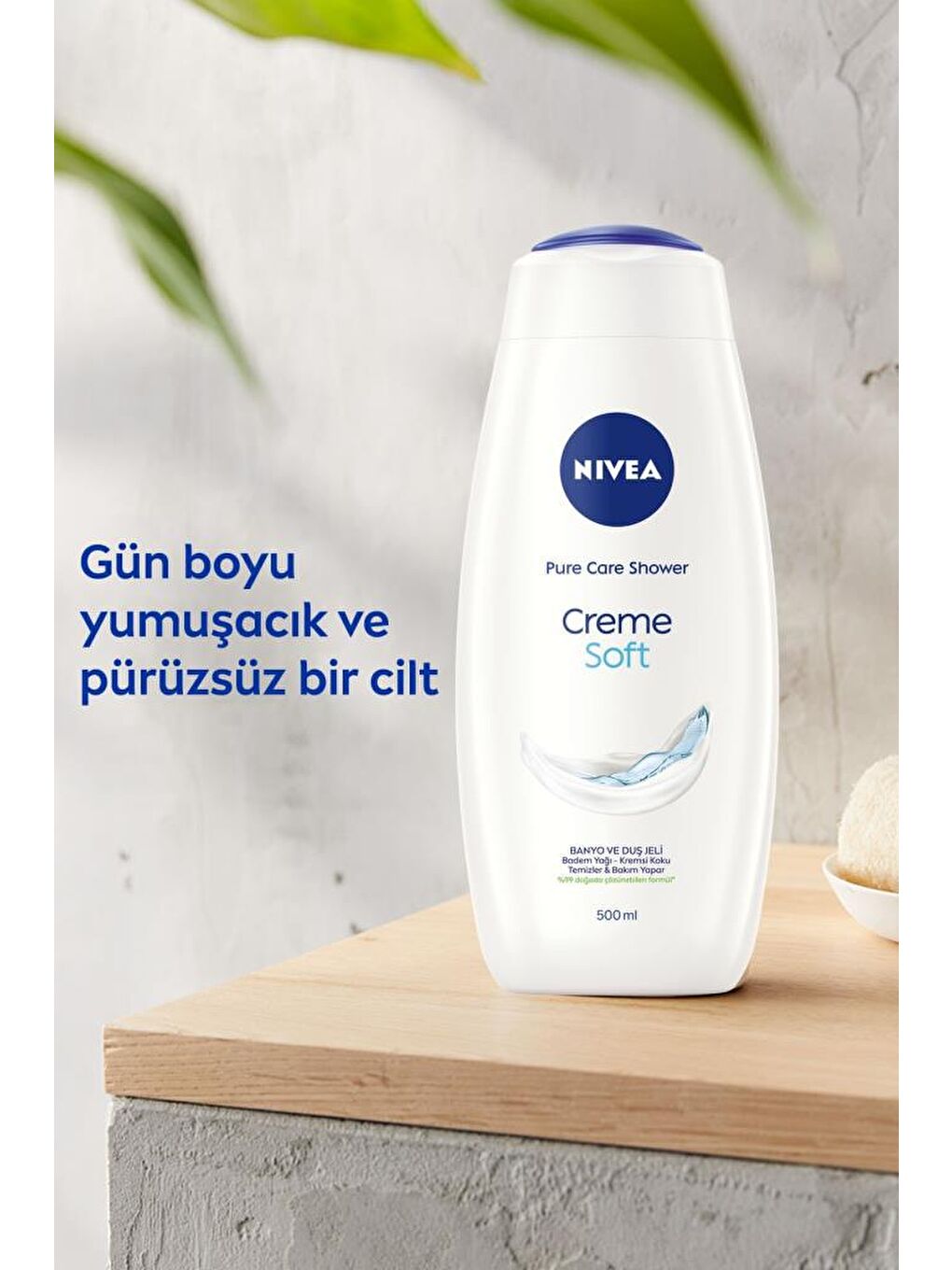 NIVEA Creme Soft Kremsi Dokunuş Banyo Ve Duş Jeli 500 ml, Pro-Vitamin Ve Badem Yağı Ile Vücut Ne mlendirme - 3