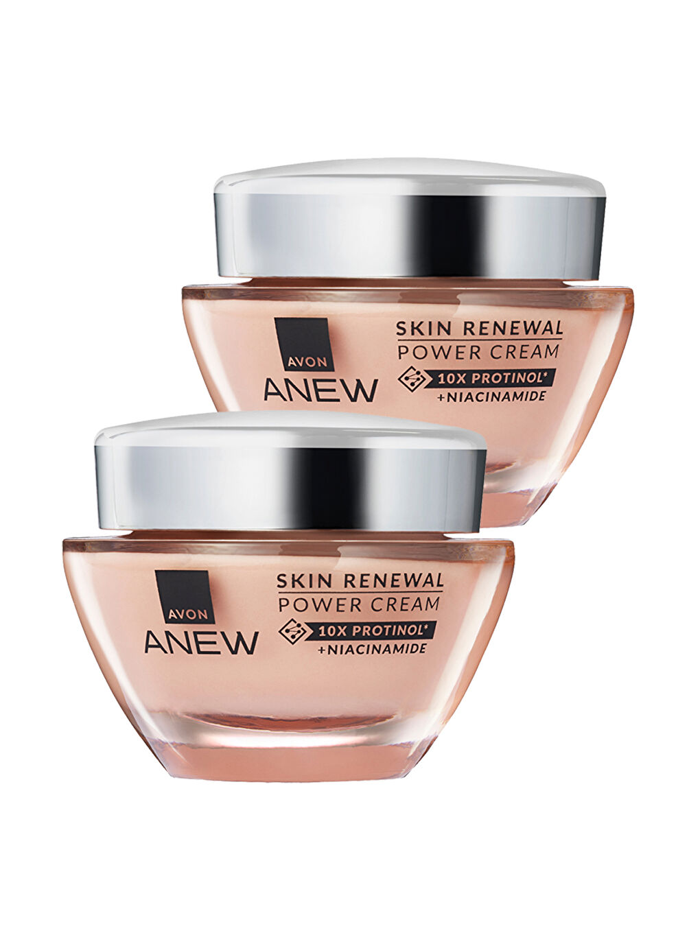 AVON Renksiz Anew Skin Renewal Power Krem 50 Ml. İkili Set