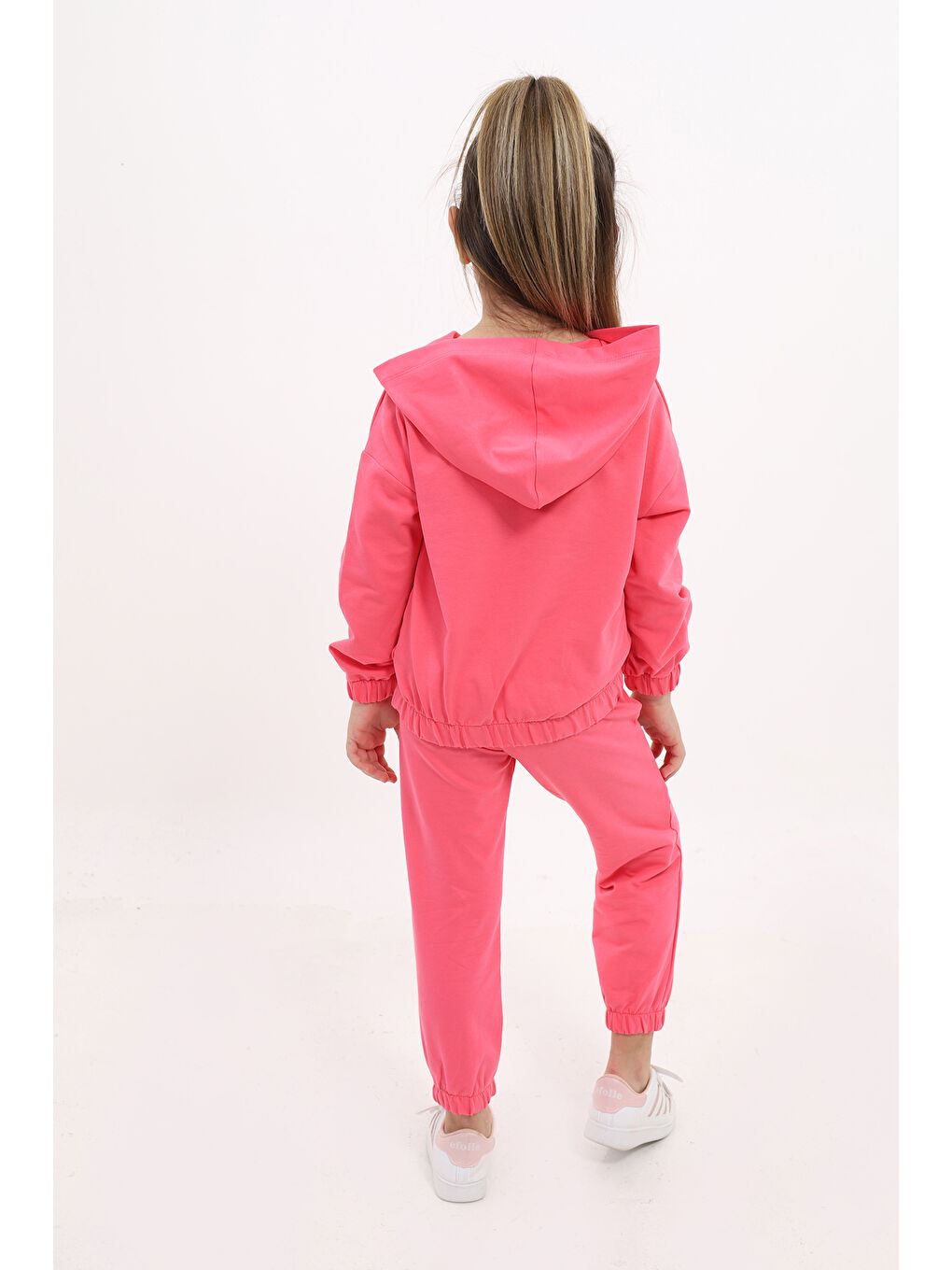 Fuşya Kız Çocuk Eşofman Takım-3