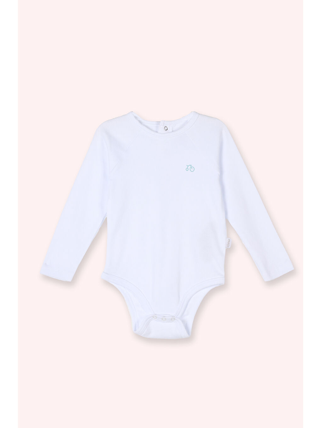 Yenidoğan Baskılı Beyaz 2'li Body Seti-3