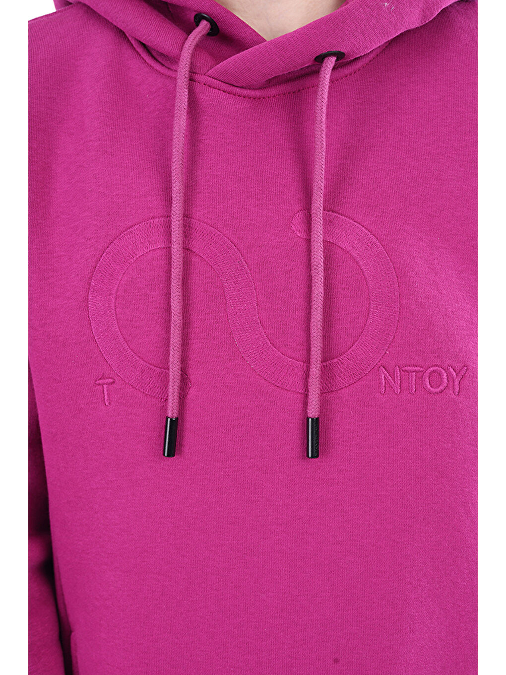 Mürdüm Kız Çocuk Nakışlı Sweatshirt-2