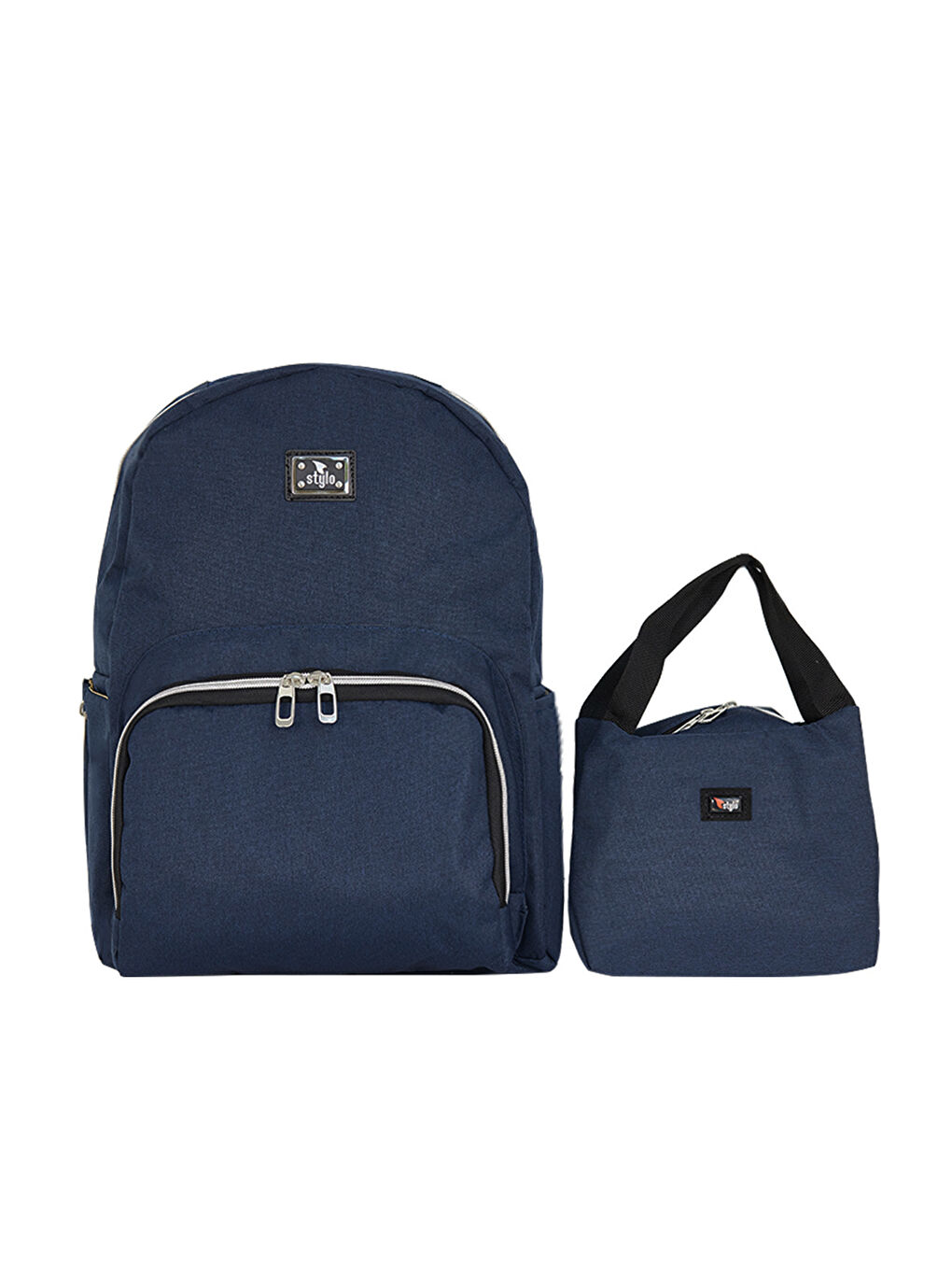 Stylo Lacivert Duo Backpack Anne Çanta Lacivert