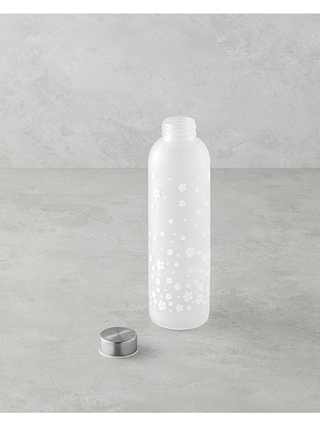 Floret Cam Şişe 750 ml Beyaz-1