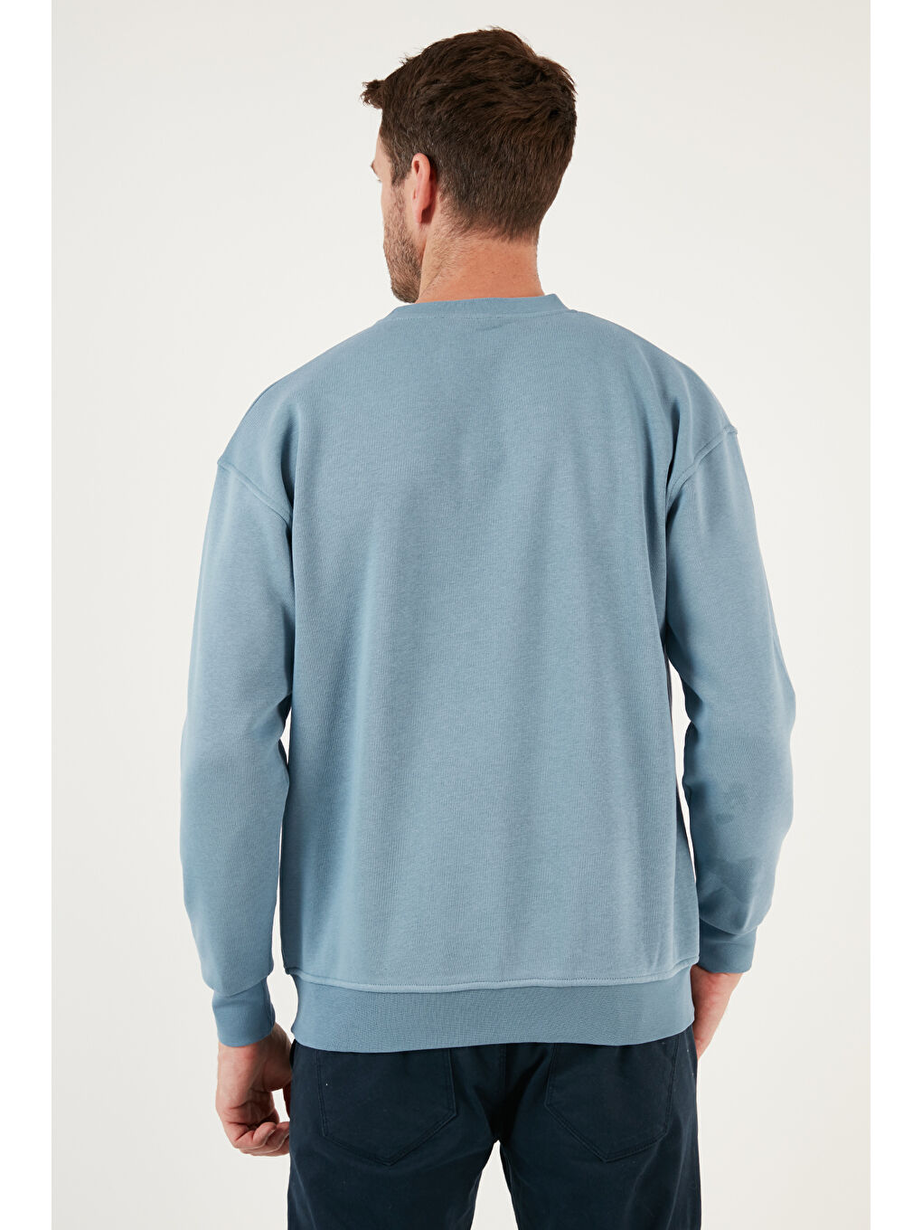 Mavi Regular Fit Bisiklet Yaka Şardonlu 2'li Paket Sweat 5905255S2-3