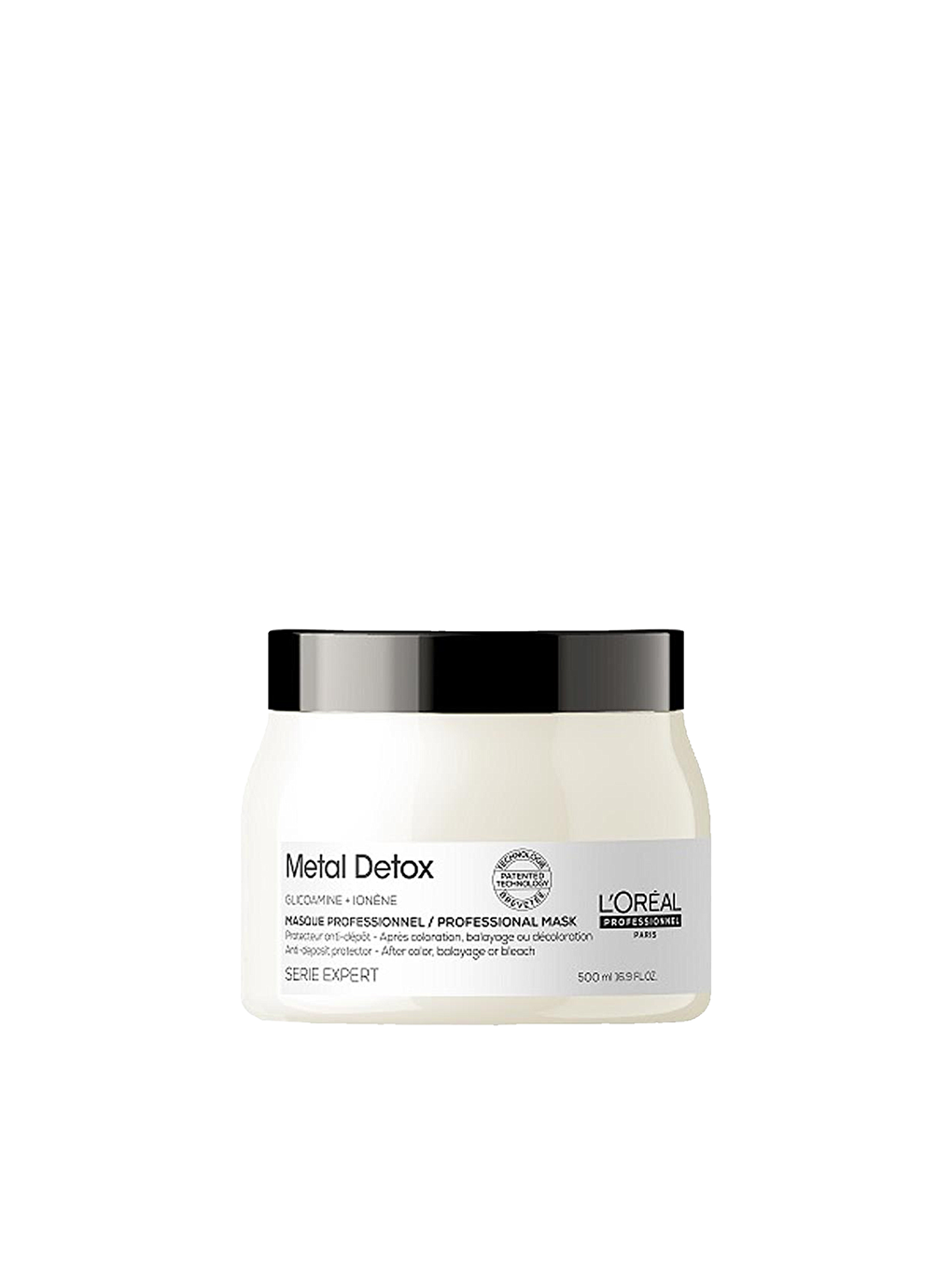 L'Oréal Professionnel Renksiz Loreal Serie Expert Metal Detox İşlem Görmüş Saçlar için Maske 500ml