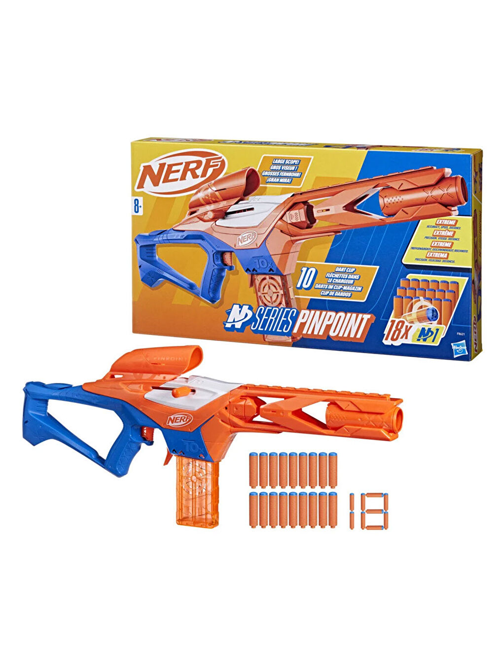 Nerf Renksiz N-Serisi Pinpoint F8621