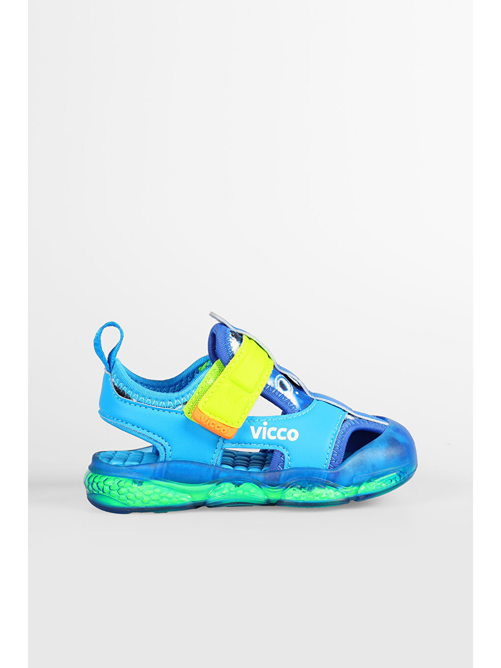 Live Işıklı Erkek İlk Adım Saks Mavi Sandalet